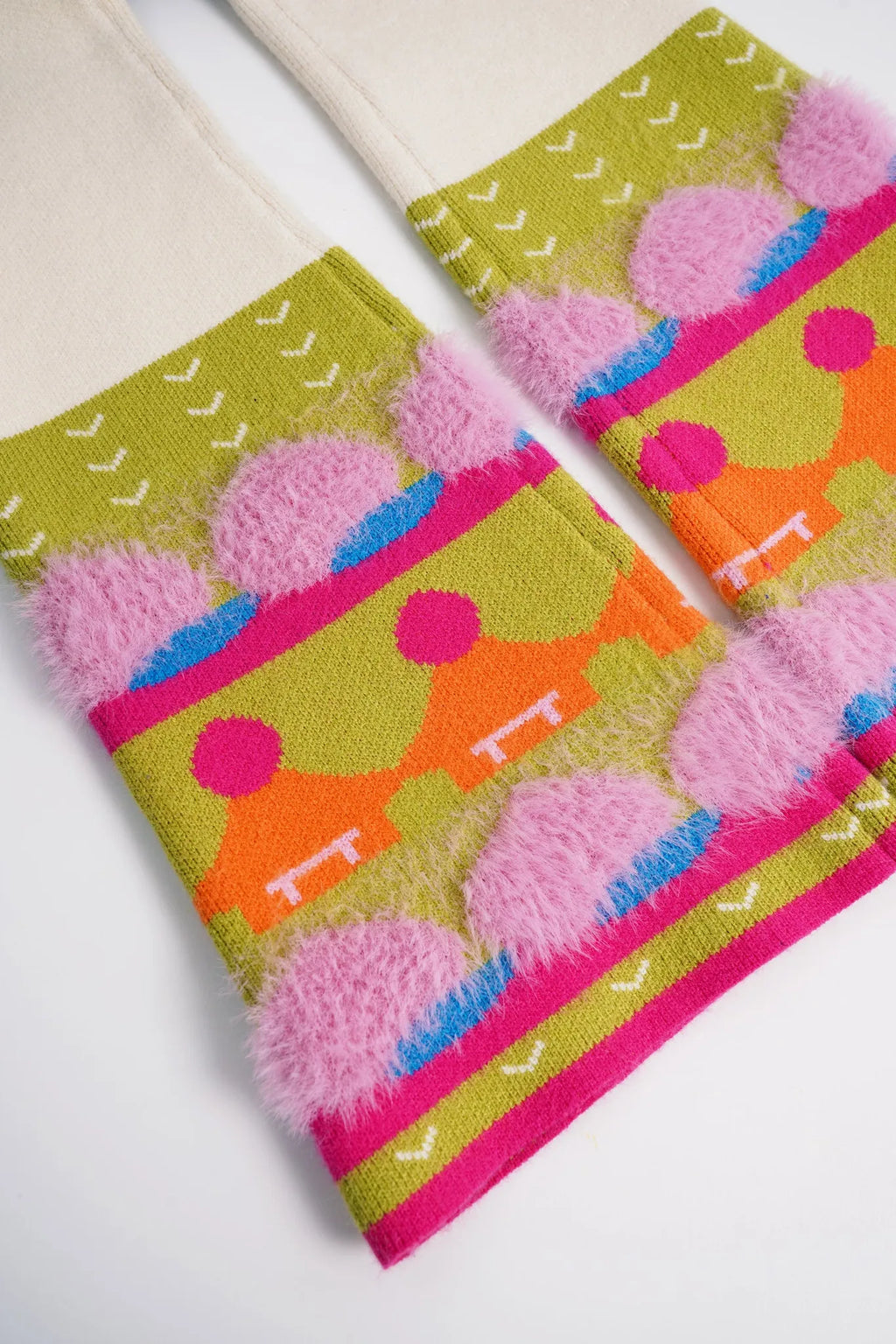 Poco Blush Star Peach Night Corduroy Bubble Trousers