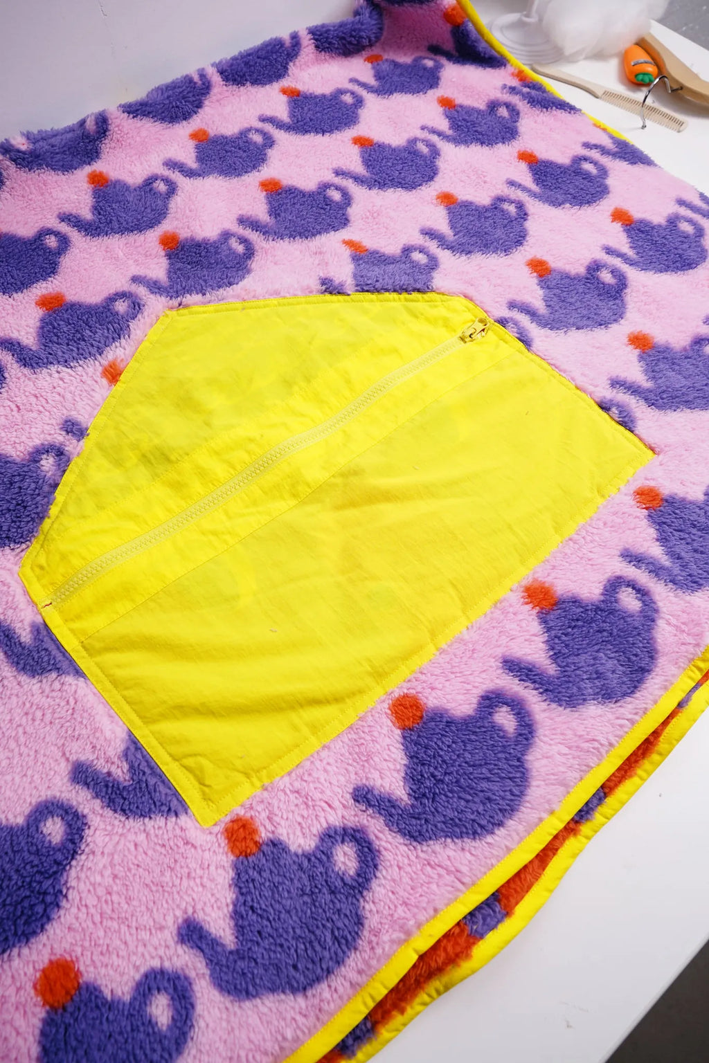 Poco Blush William Morris Afternoon Tea Blanket