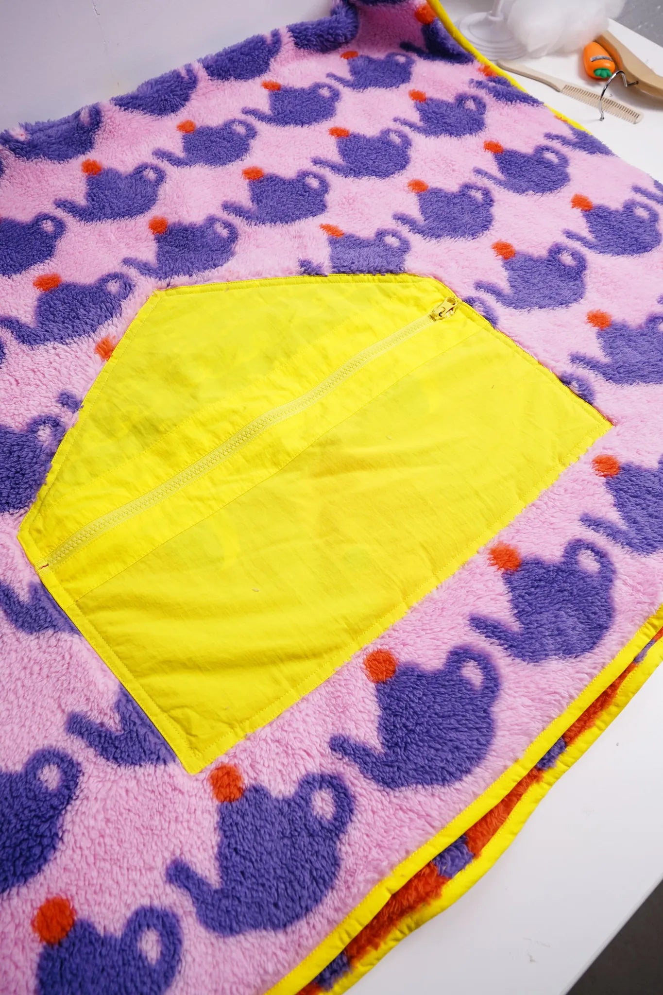 Poco Blush William Morris Afternoon Tea Blanket