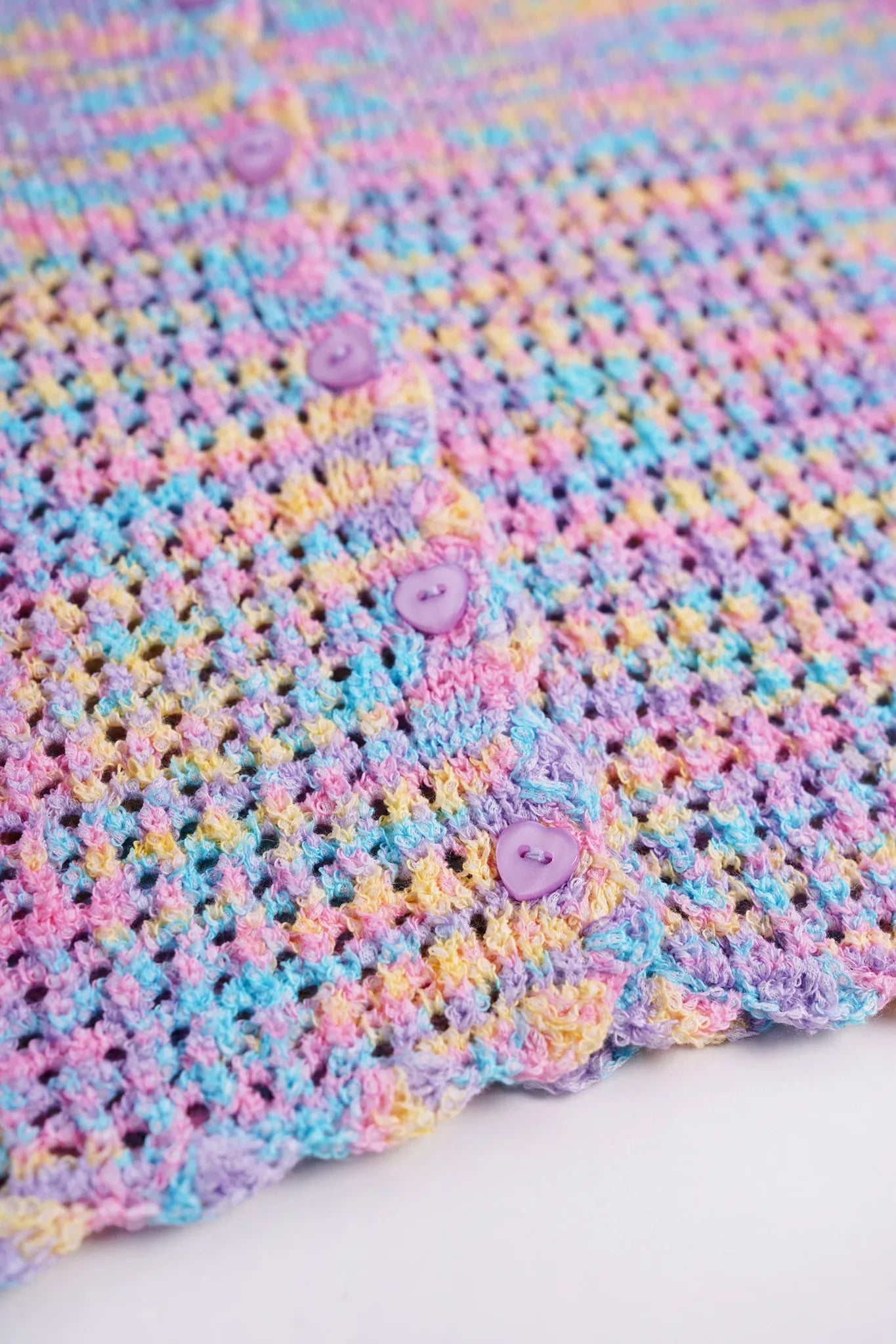 Poco Blush Mermaid Shell Knit Cami