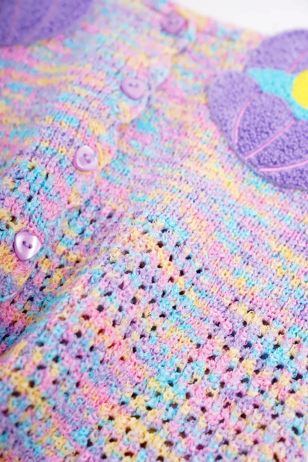 Poco Blush Mermaid Shell Knit Cami