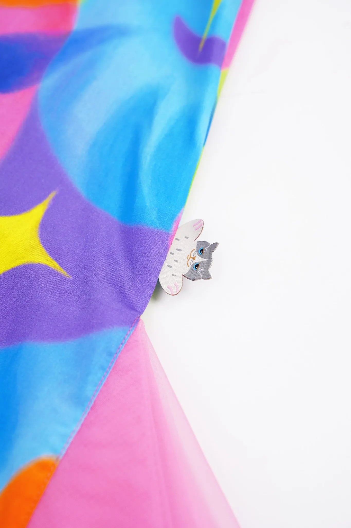 Poco Blush Starlit Cat Adventure Fishtail Dress