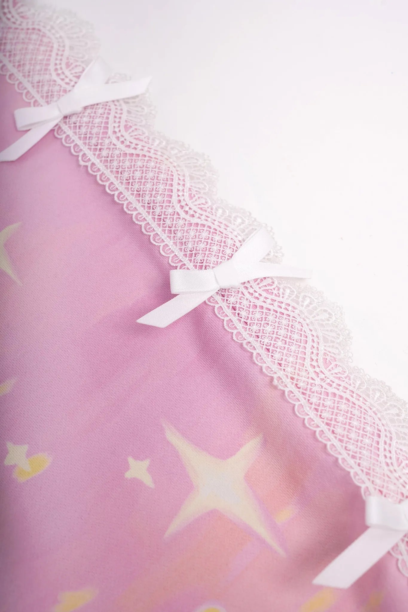 Poco Blush Swan Lace Dream Sweatshirt