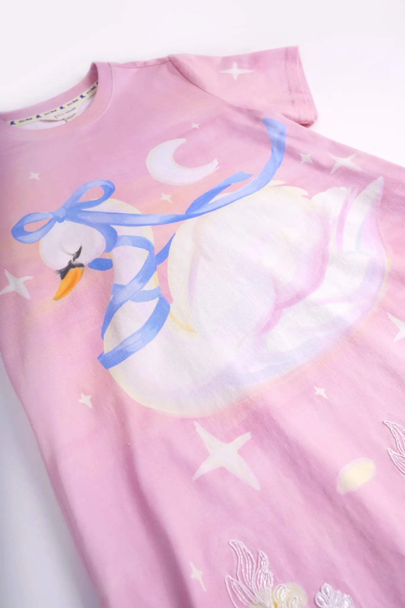 Poco Blush Dreamy Swan Lake Lace Dress