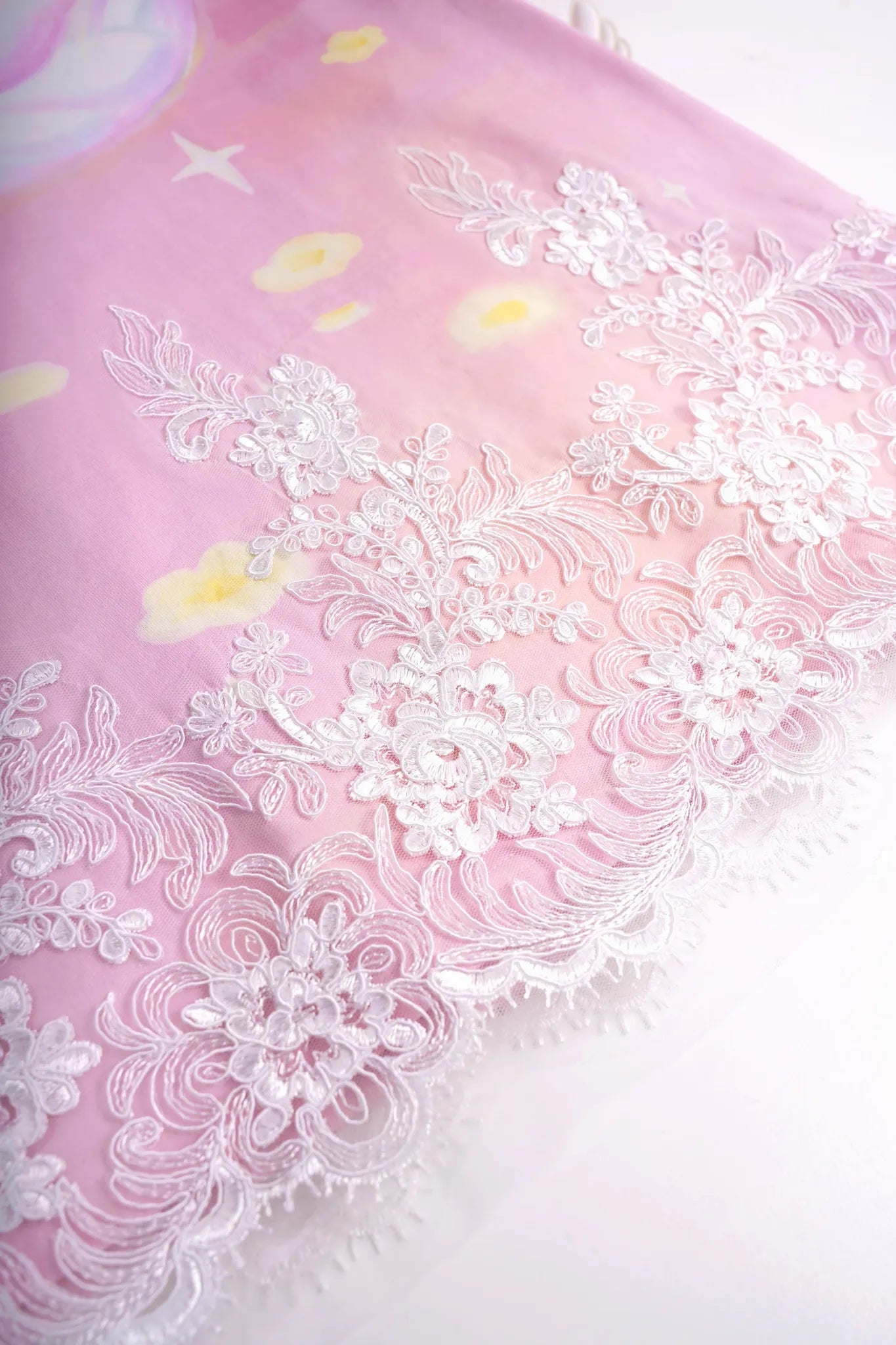 Poco Blush Dreamy Swan Lake Lace Dress