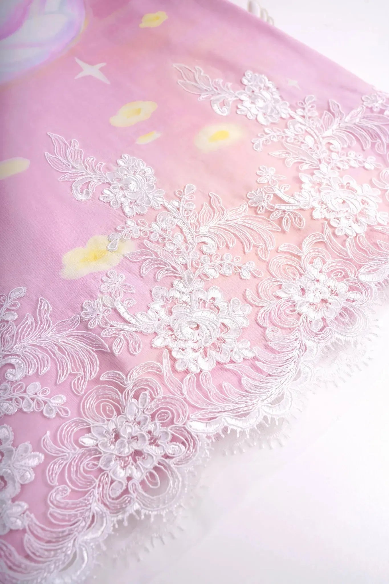 Poco Blush Dreamy Swan Lake Lace Dress