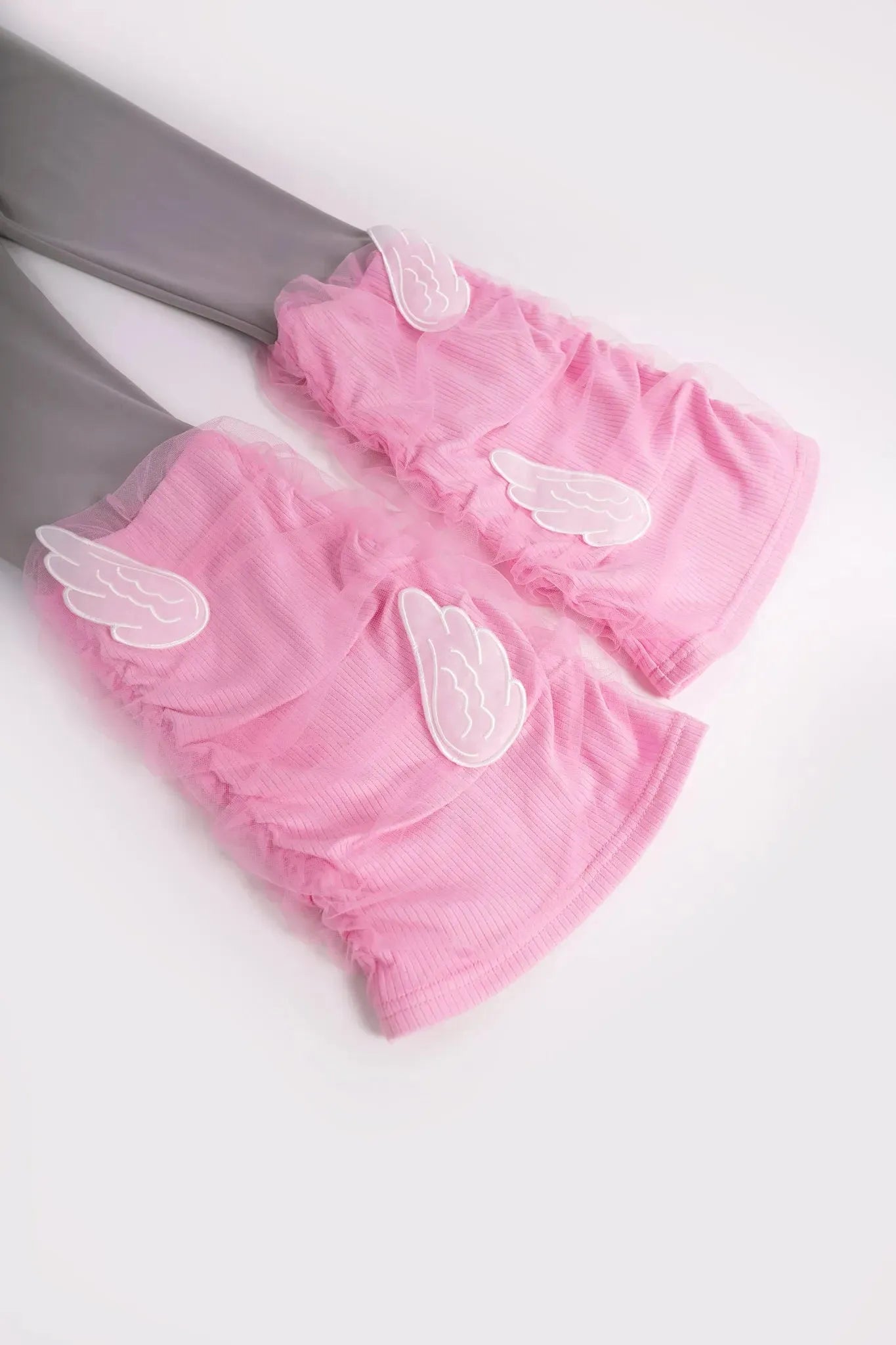 Poco Blush Featherlight Mesh Layered Leggings