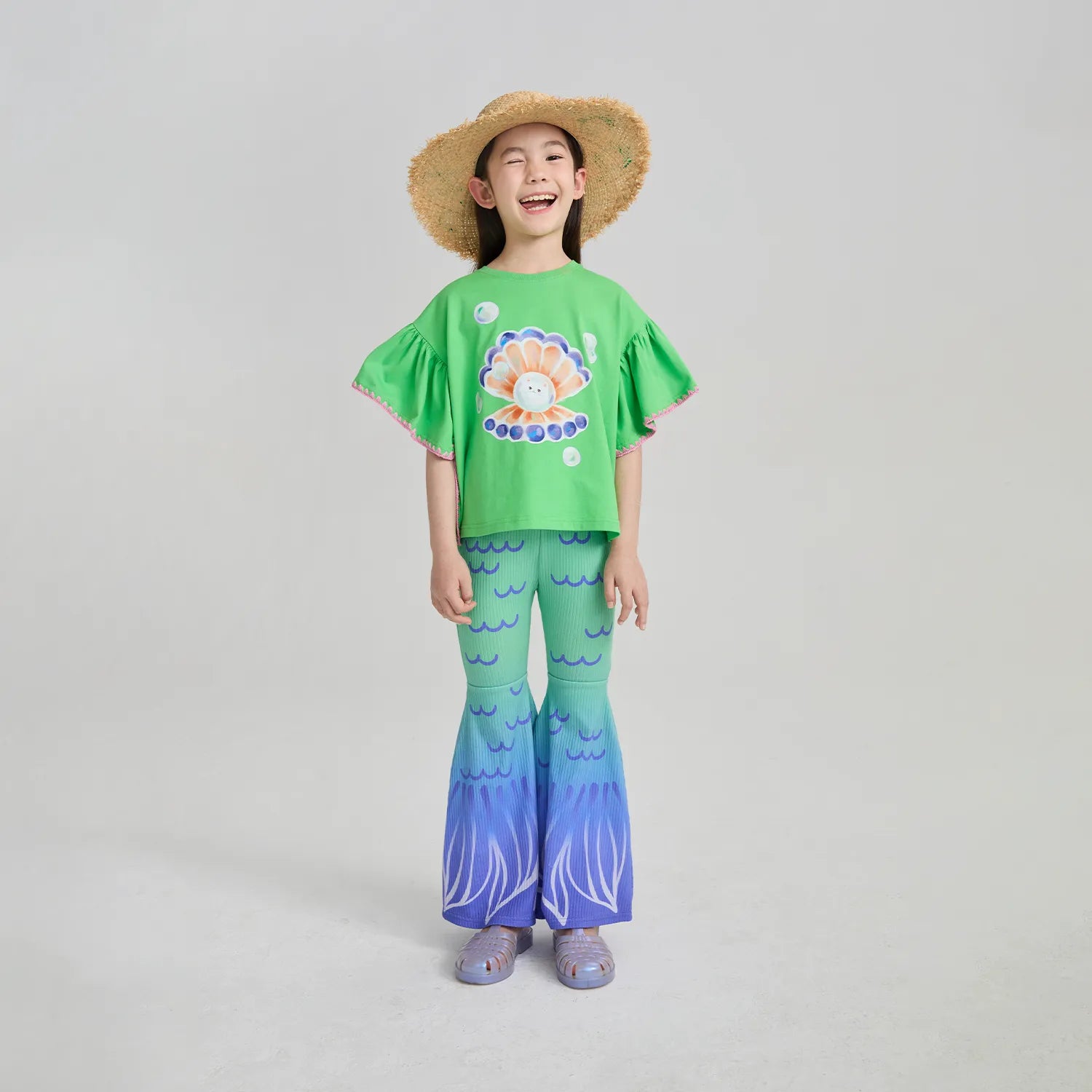 Poco Blush Pearl Cat Shell Adventure Tee