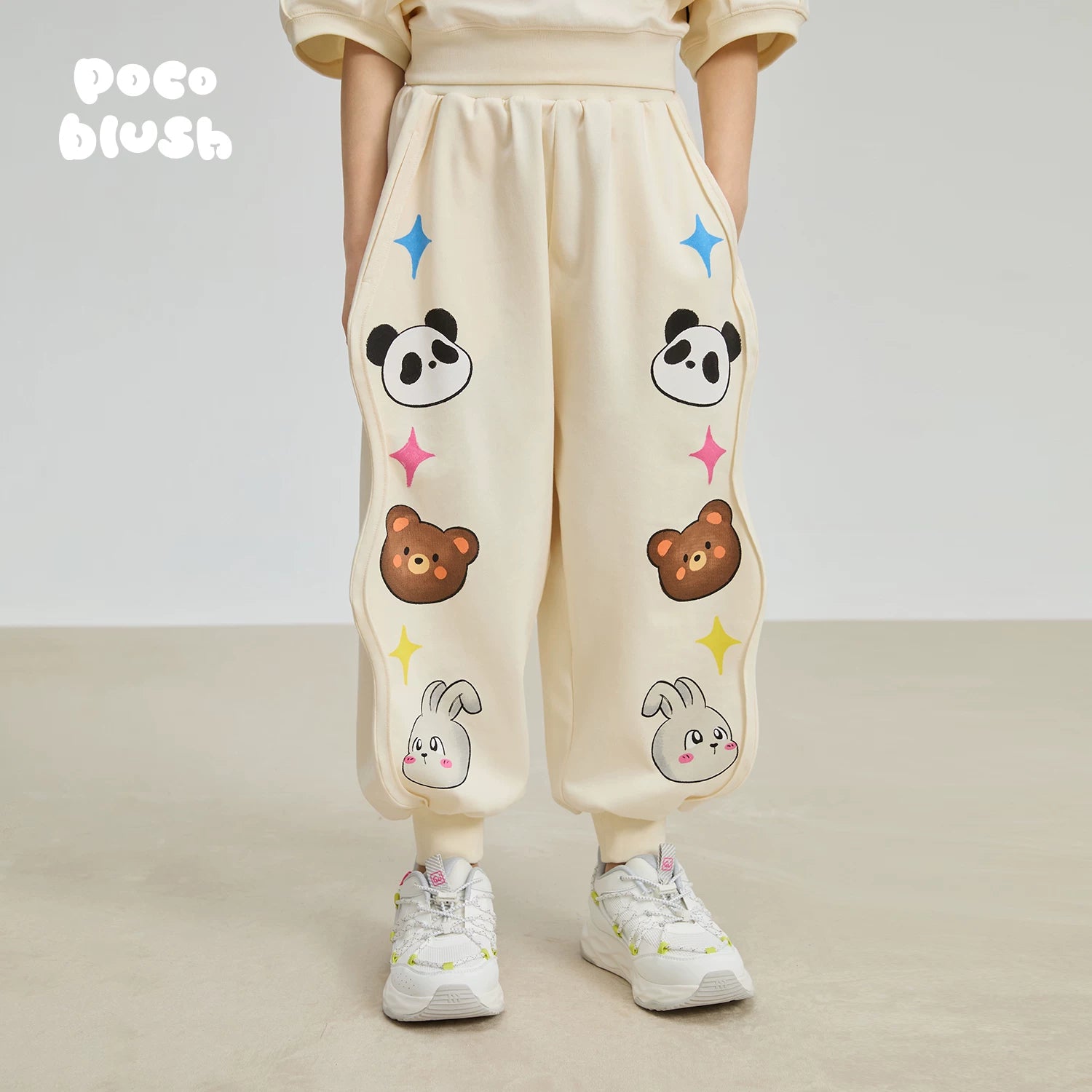 Poco Blush Dream Sports Day Breathable Joggers