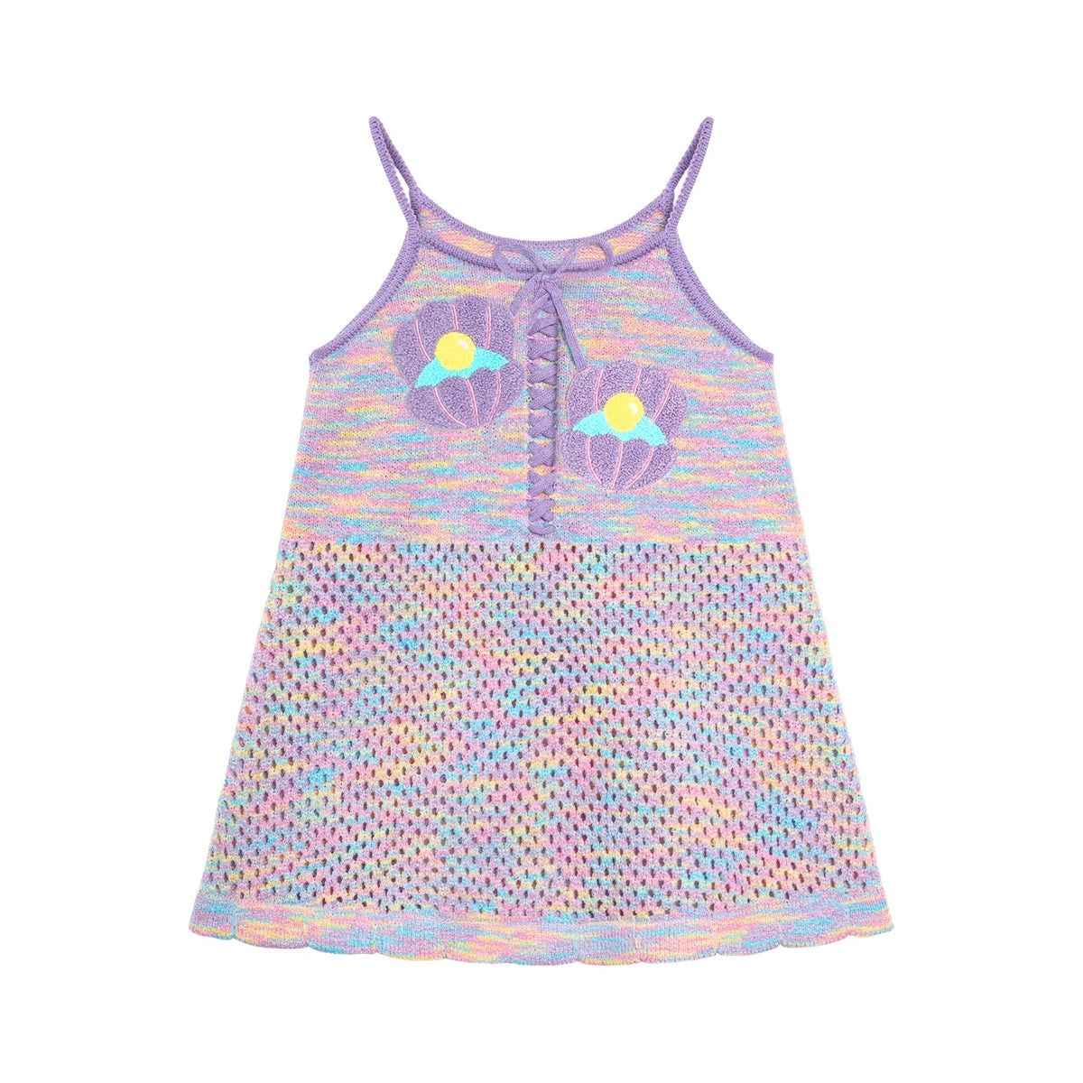 Poco Blush Mermaid Shell Knit Cami