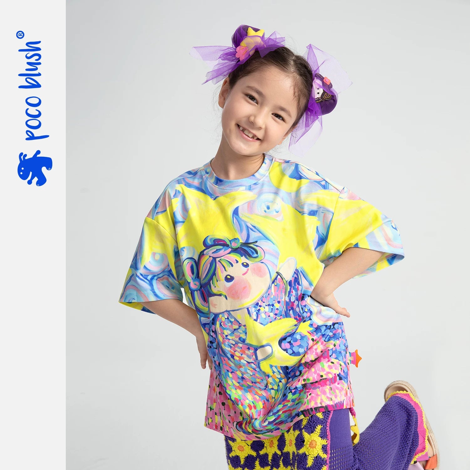 Poco Blush Star Catcher Graphic Tee