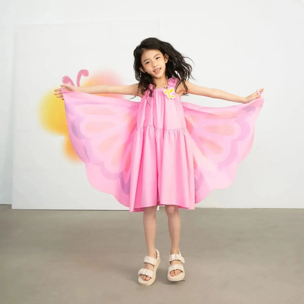 Poco Blush Summer Blossom Butterfly Dress