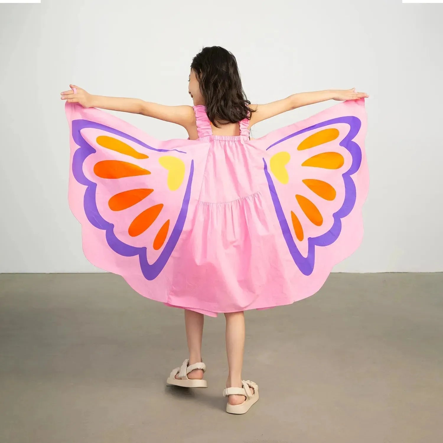 Poco Blush Summer Blossom Butterfly Dress