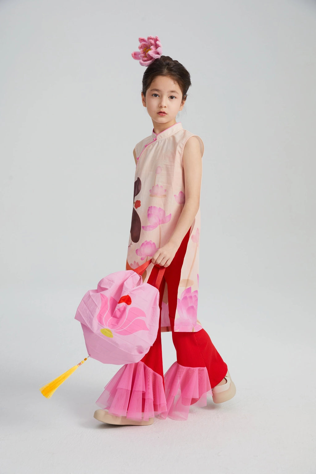 Lotus Lantern Fold-Up Bag by Poco Blush, image 9