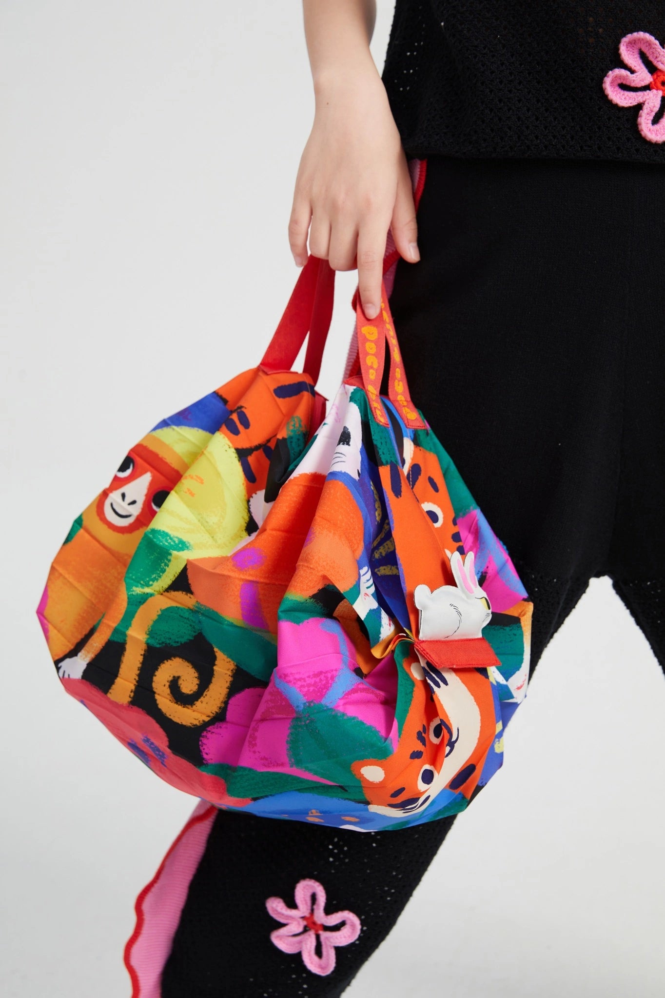 Poco Blush Rabbit-Forest Lantern Bag