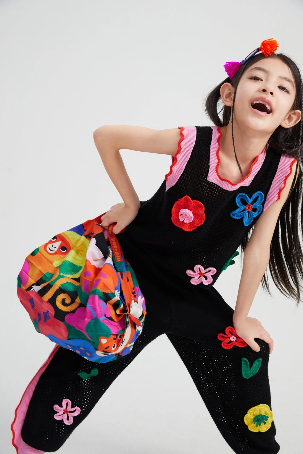 Poco Blush Rabbit-Forest Lantern Bag