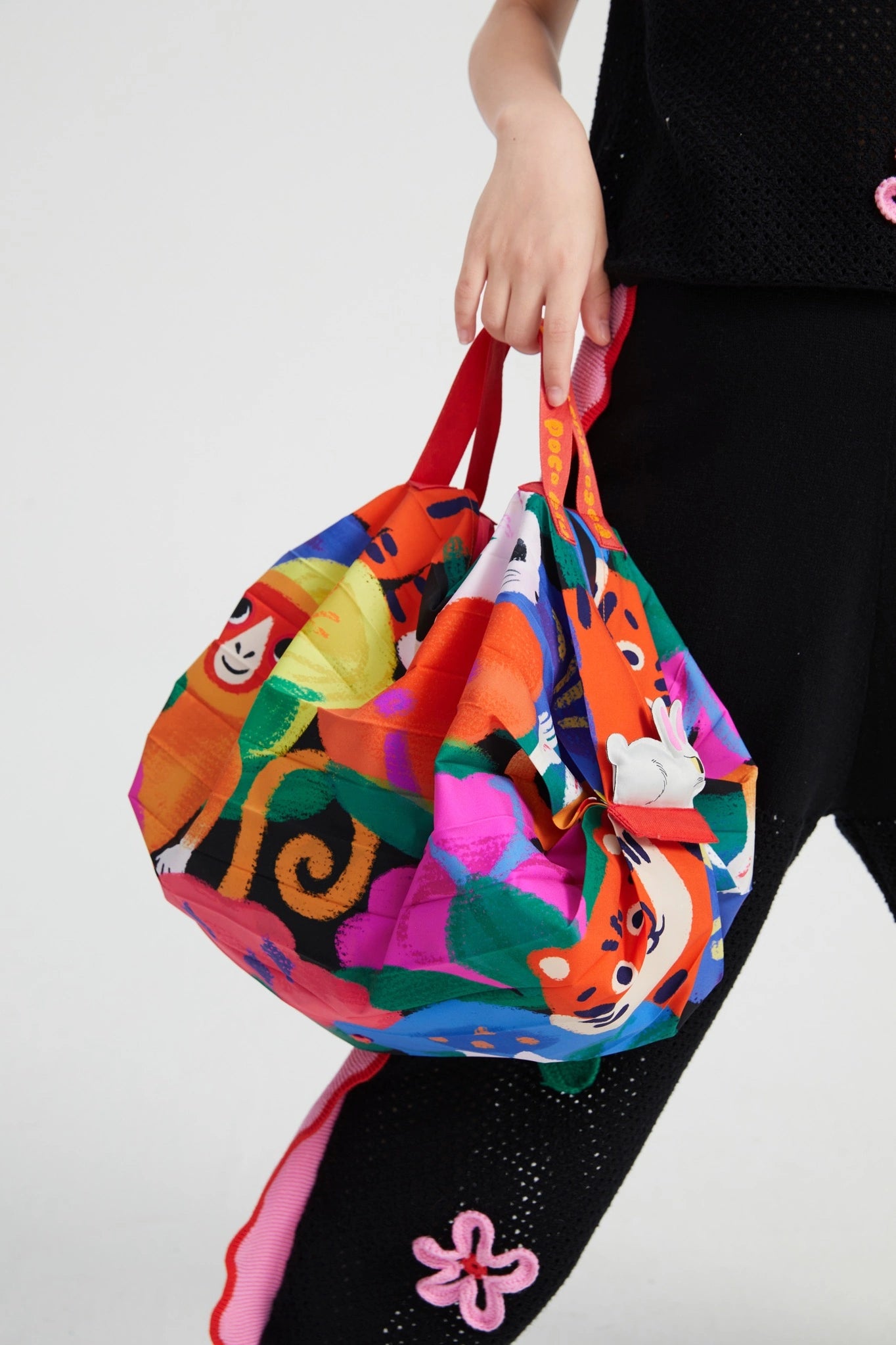 Poco Blush Rabbit-Forest Lantern Bag