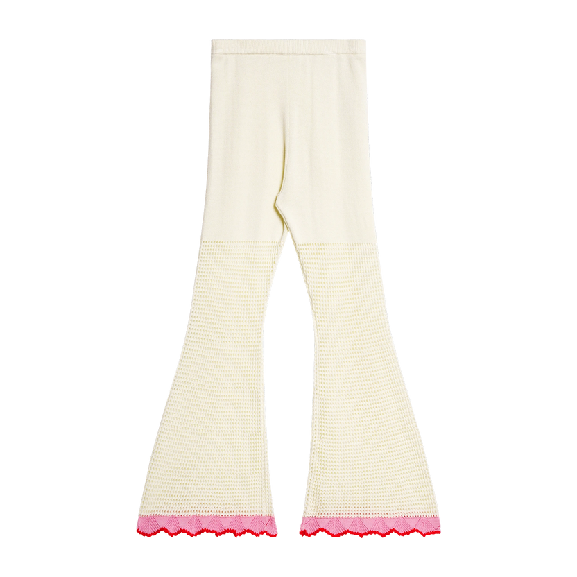 Camellia Lace Flare Pants by Poco Blush