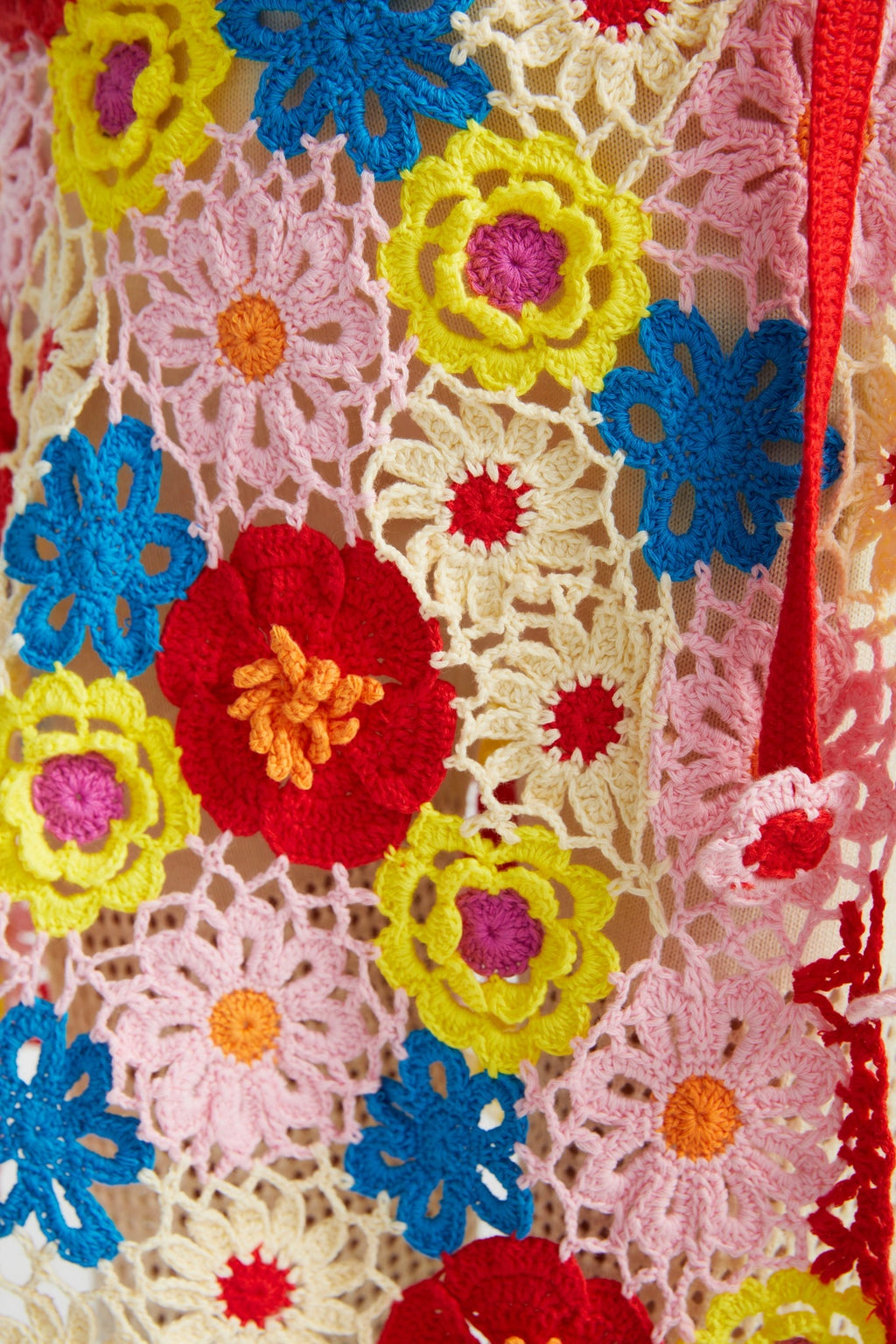 Poco Blush Camellia Lace Flare Pants