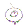 Mermaid Cat Shell Charm Bracelet and Necklace Set by Poco Blush