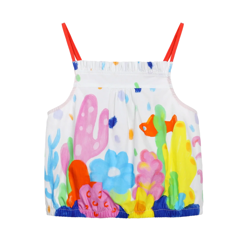 Coral-Reef Adjustable Cami by Poco Blush