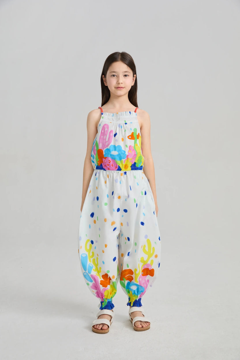 Coral-Reef Adjustable Cami by Poco Blush, image 3