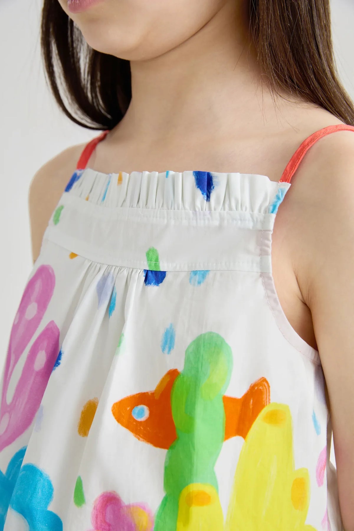 Coral-Reef Adjustable Cami by Poco Blush, image 10