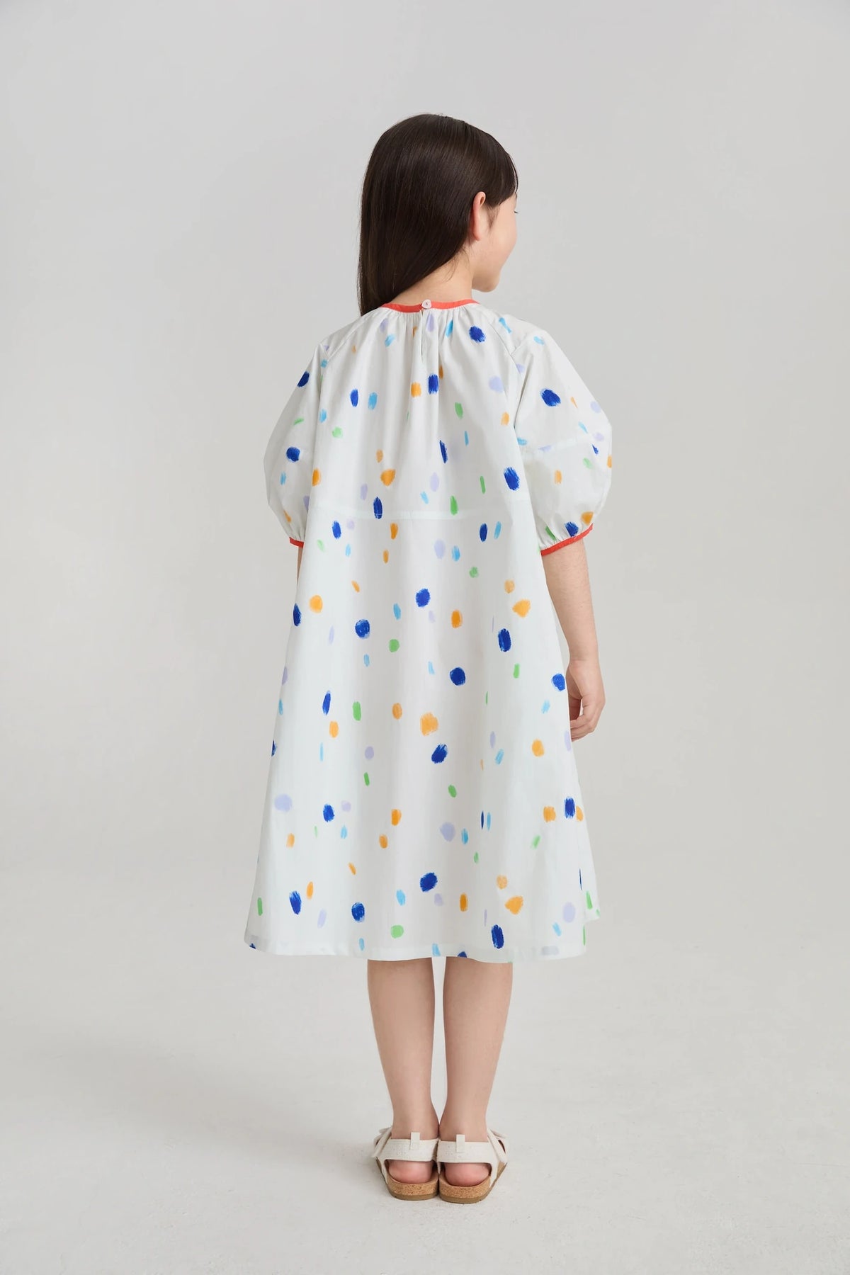 Coral-Reef Twirl Dress by Poco Blush, image 9