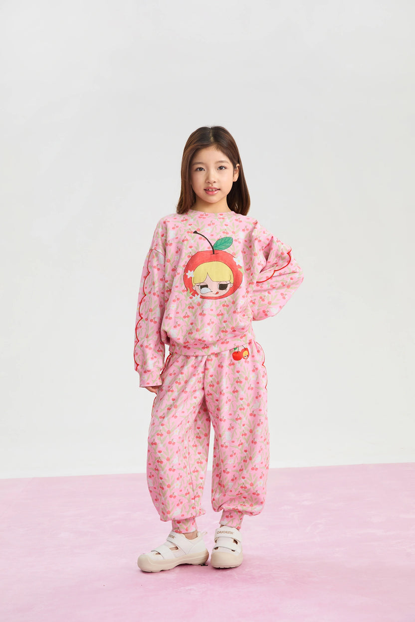 Cherry Meadow Sweatshirt by Poco Blush, image 3