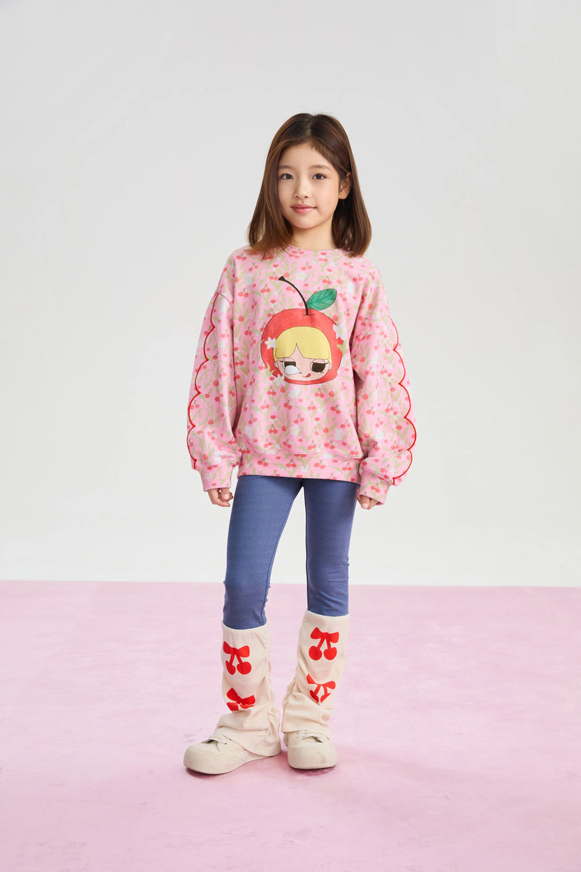 Cherry Meadow Sweatshirt by Poco Blush, image 7