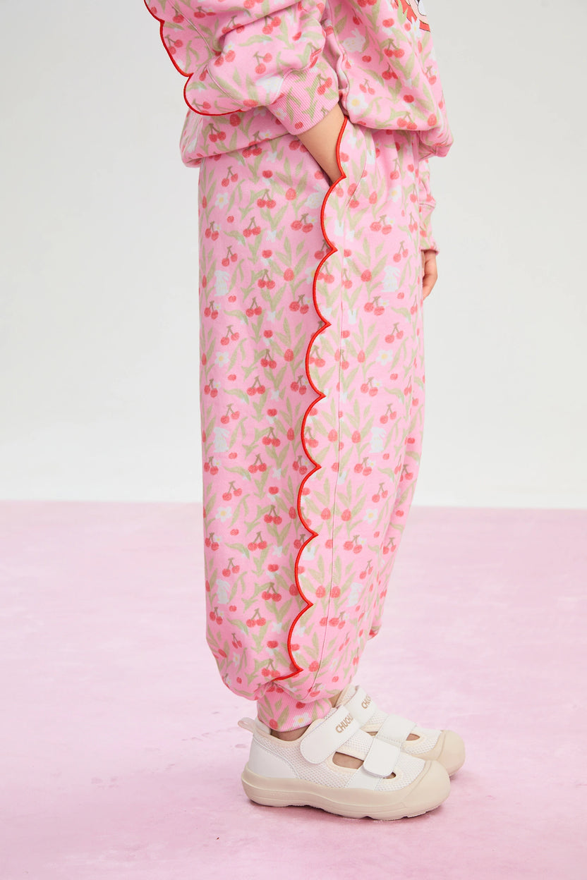 Cherry Meadow Jogger Pants by Poco Blush, image 5