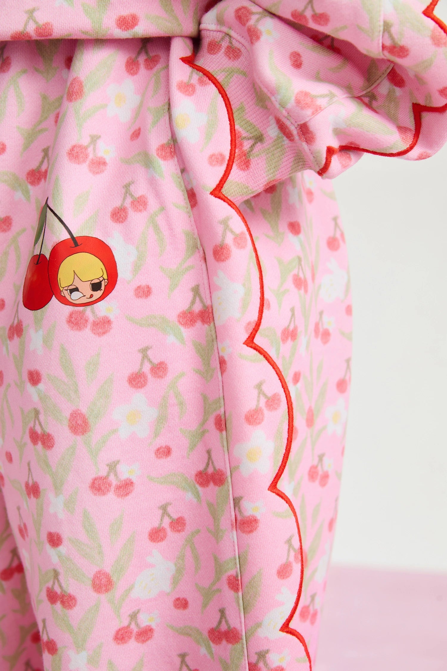 Poco Blush Cherry Meadow Jogger Pants