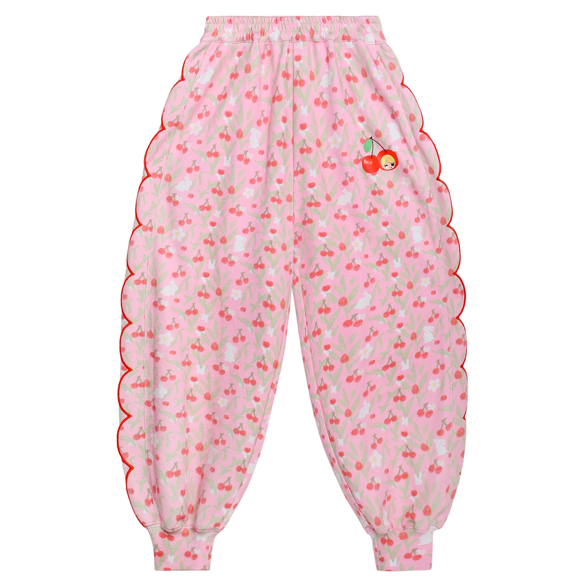 Cherry Meadow Jogger Pants by Poco Blush