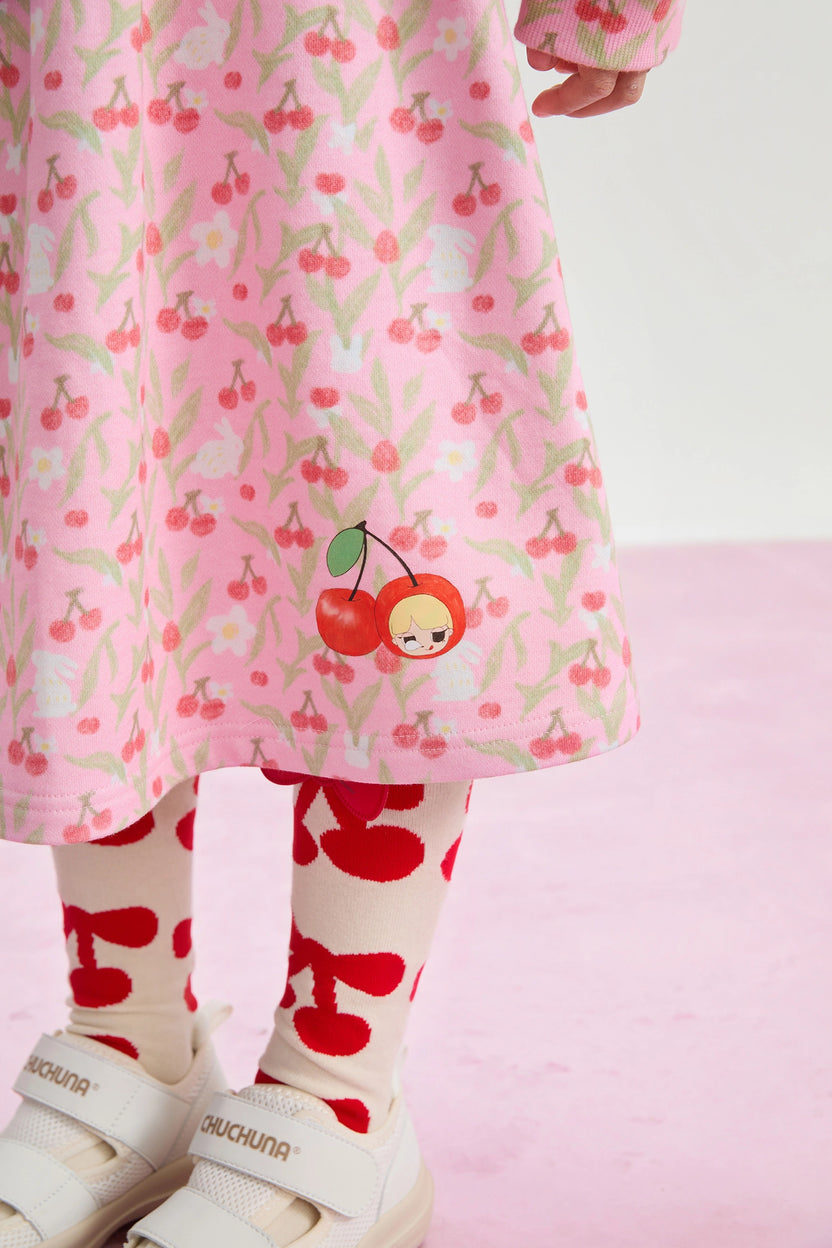 Cherry Meadow Knit Skort by Poco Blush, image 7
