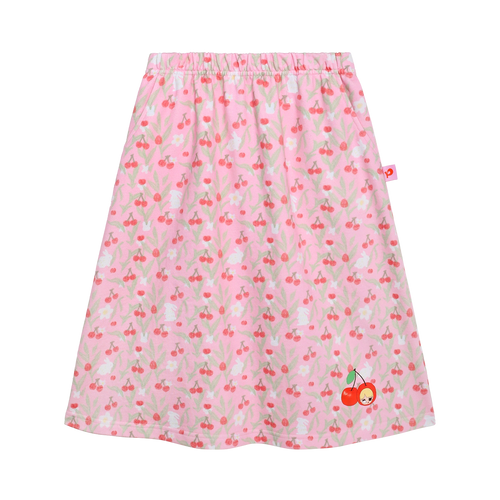 Cherry Meadow Knit Skort by Poco Blush