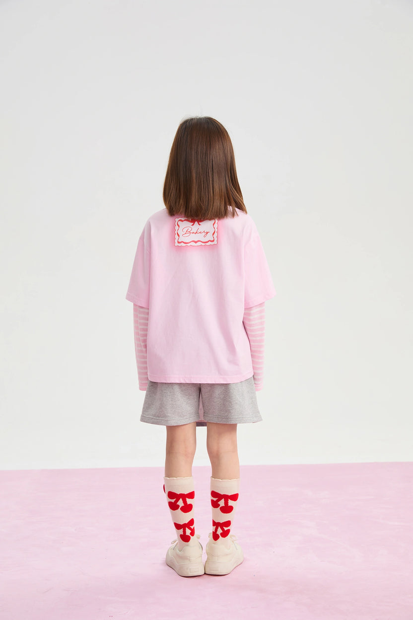Balloon Pudding Layered T-Shirt by Poco Blush, image 12