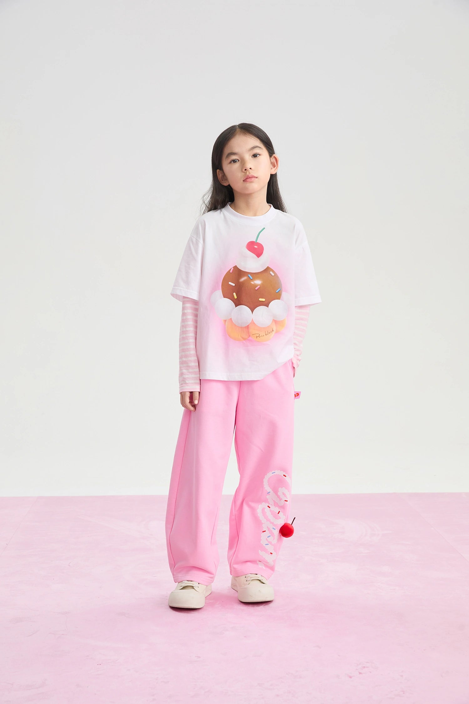Poco Blush Balloon Pudding Layered T-Shirt