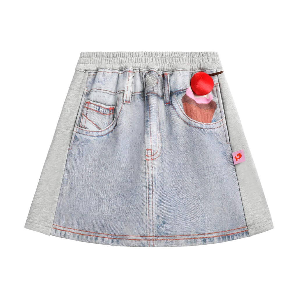 Poco Blush Pocket Cake Knit Skort