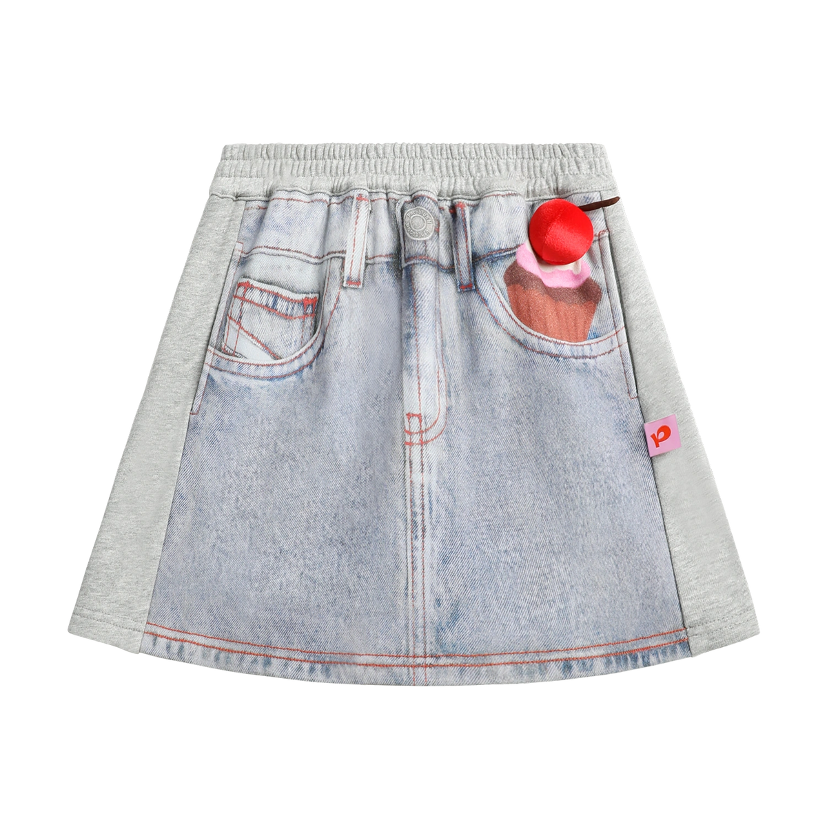 Pocket Cake Knit Skort by Poco Blush