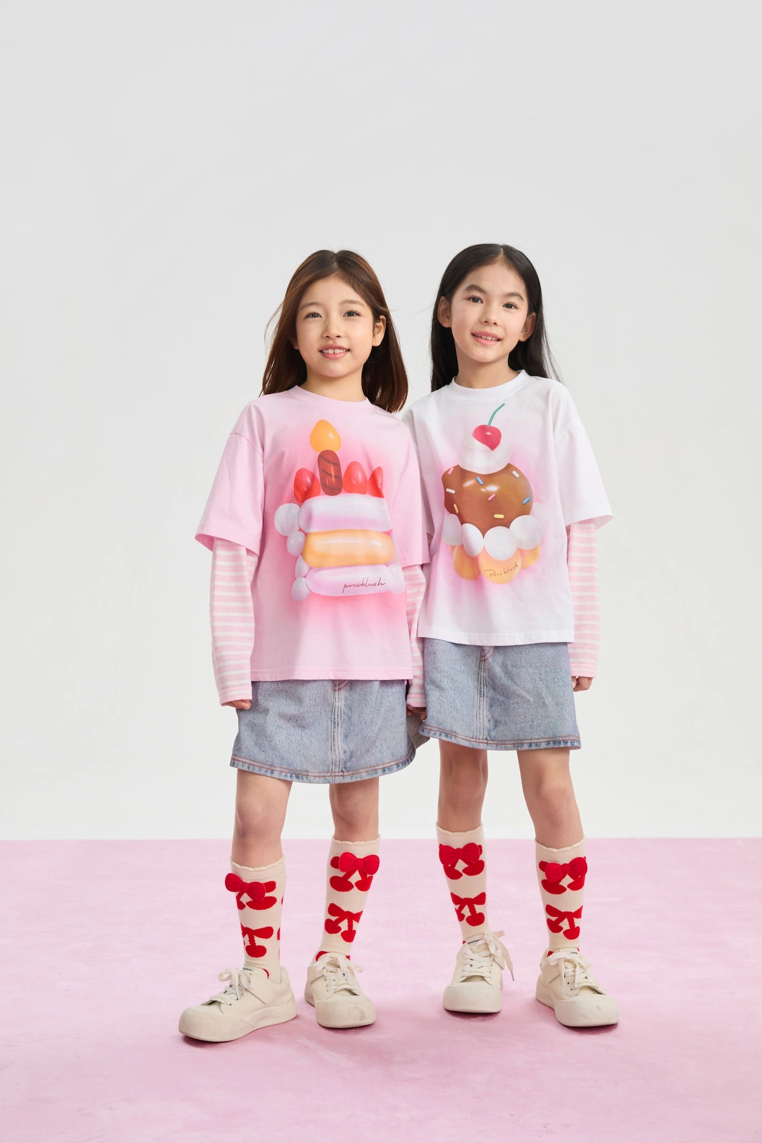 Poco Blush Pocket Cake Knit Skort