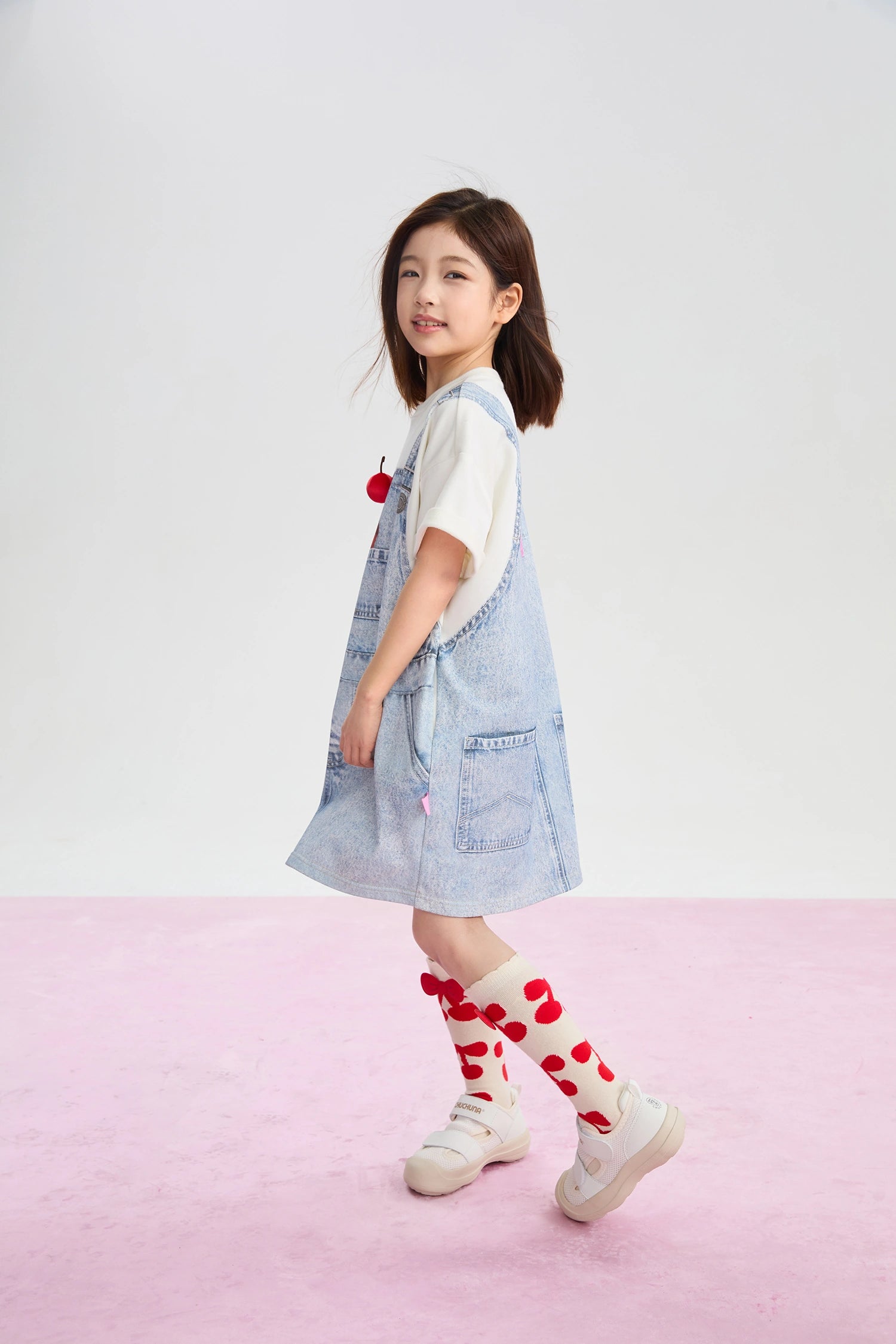 Poco Blush Pocket Cake Knit Dress