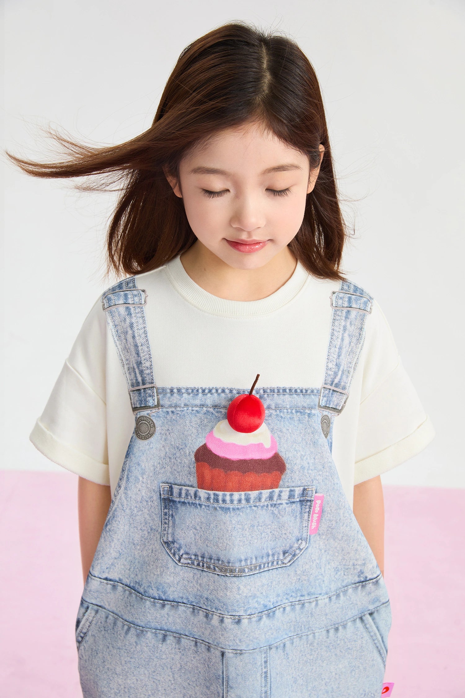 Poco Blush Pocket Cake Knit Dress