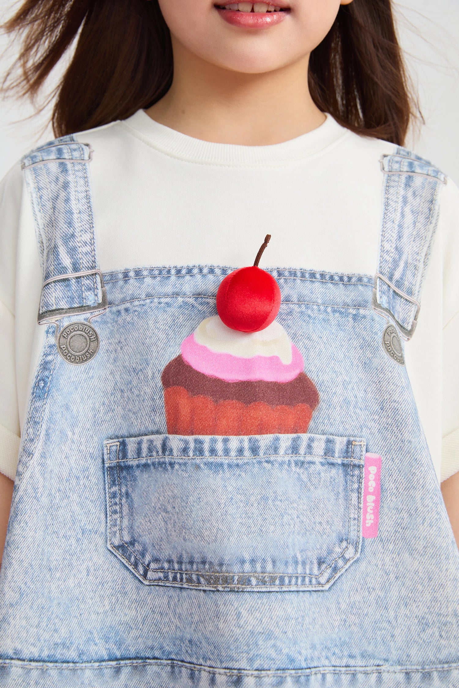 Poco Blush Pocket Cake Knit Dress