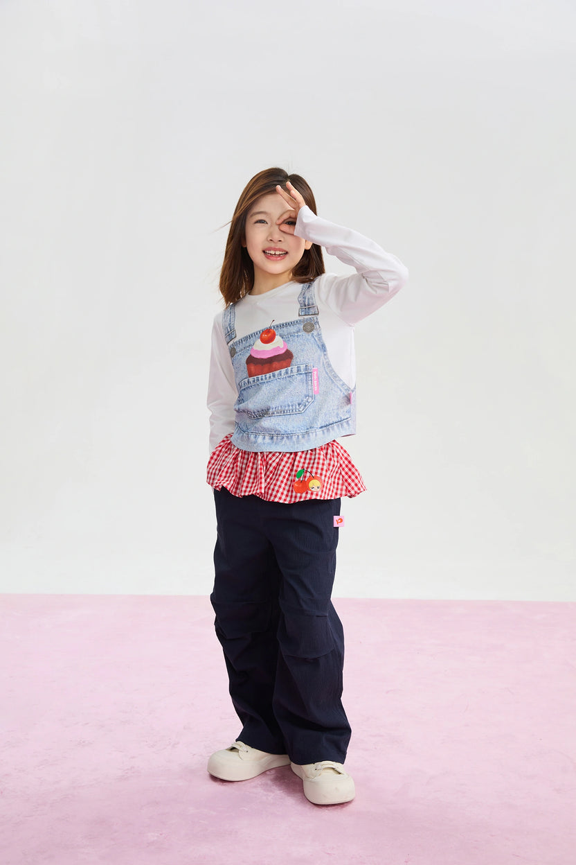 Pocket Cake Long Sleeve T-Shirt by Poco Blush, image 8