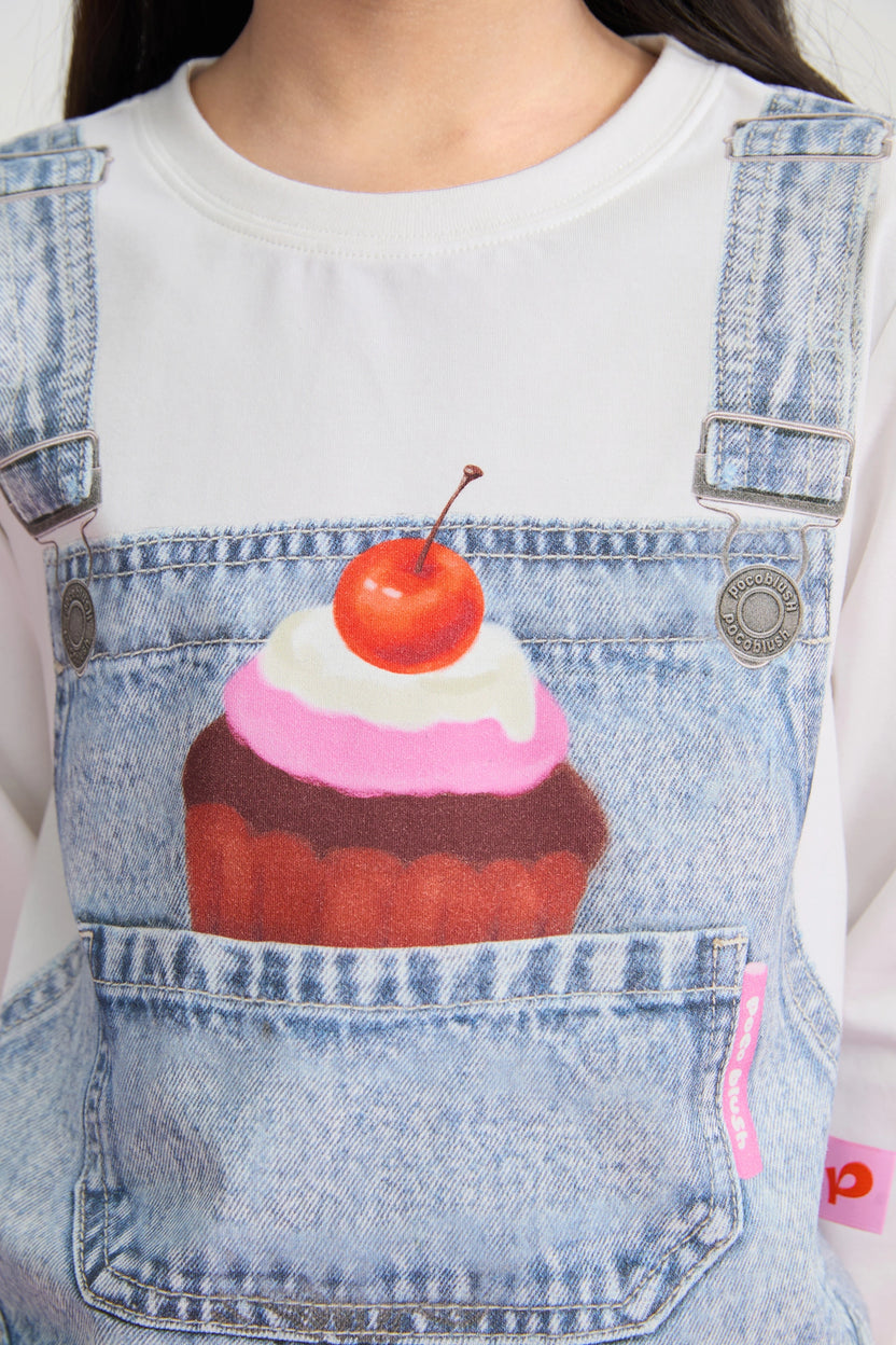 Pocket Cake Long Sleeve T-Shirt by Poco Blush, image 12