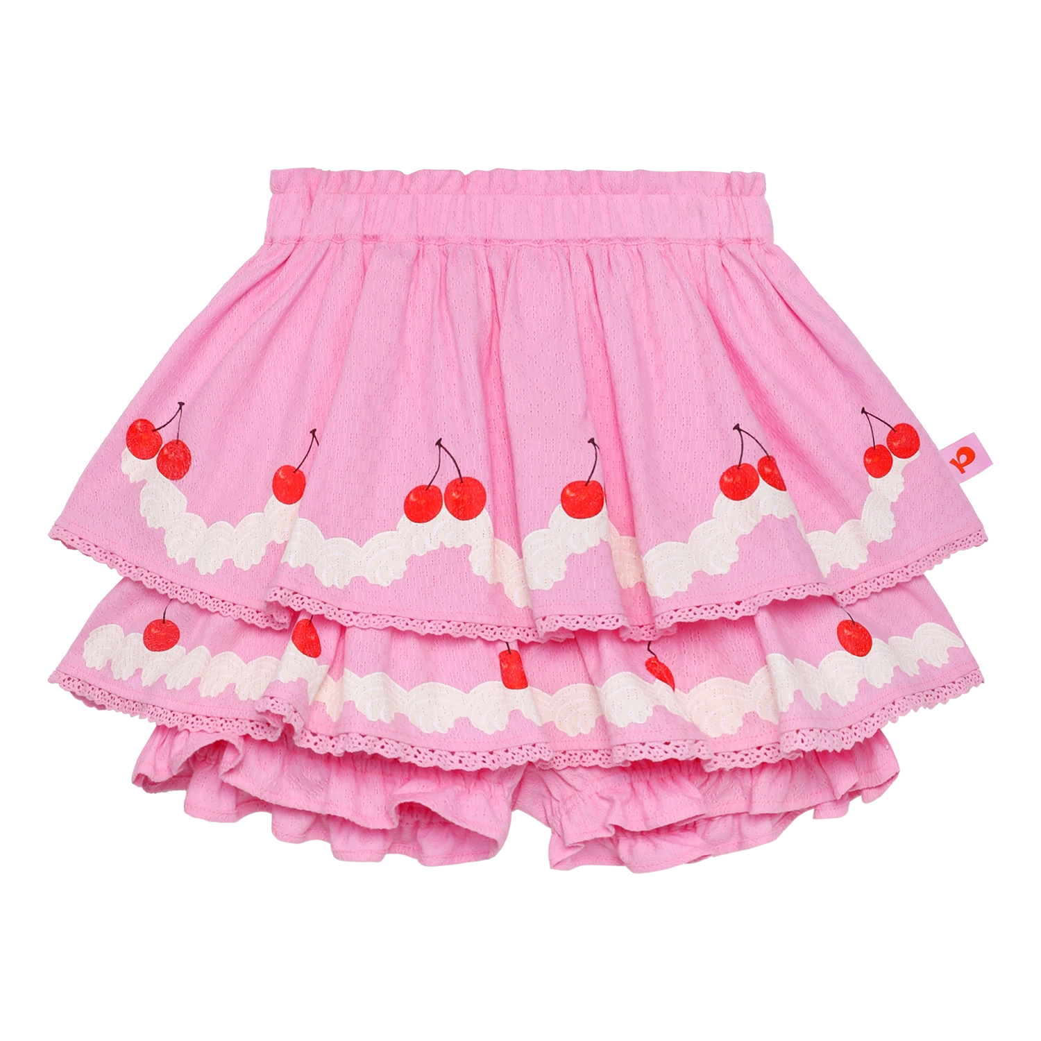 Poco Blush Little Cake Printed Skort Pink