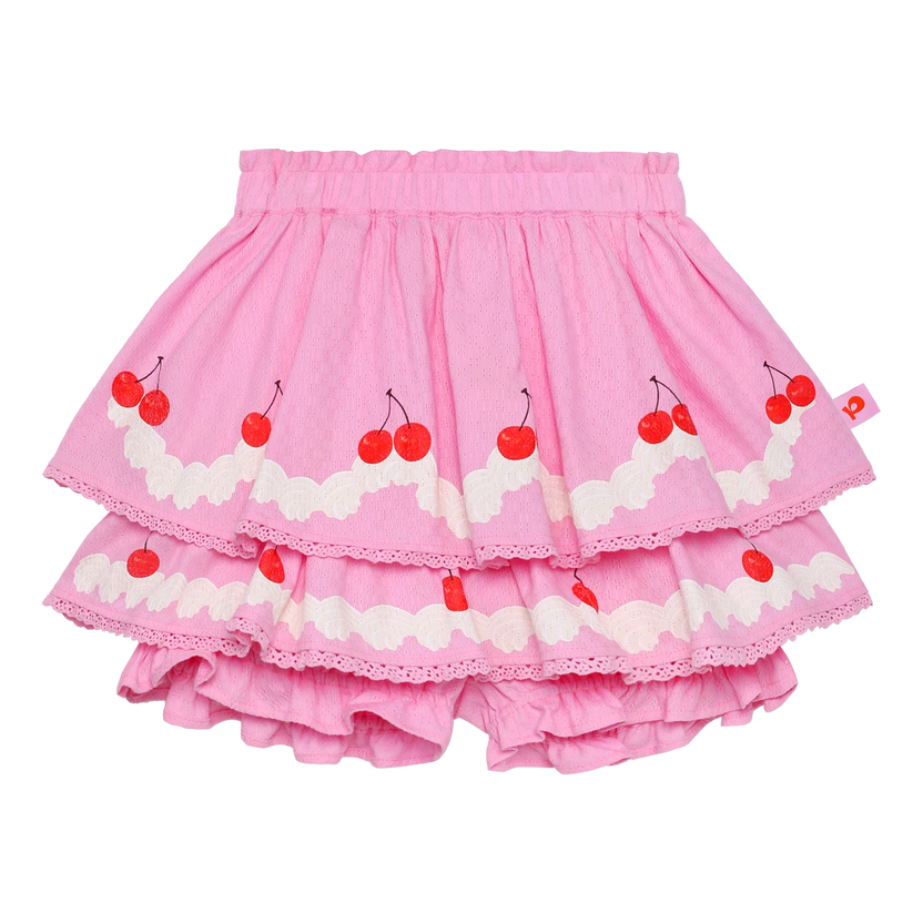 Little Cake Printed Skort by Poco Blush