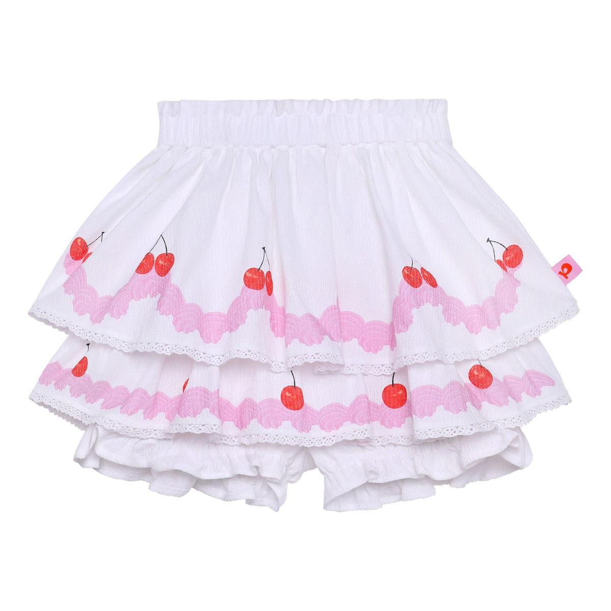 Little Cake Printed Skort by Poco Blush, image 2