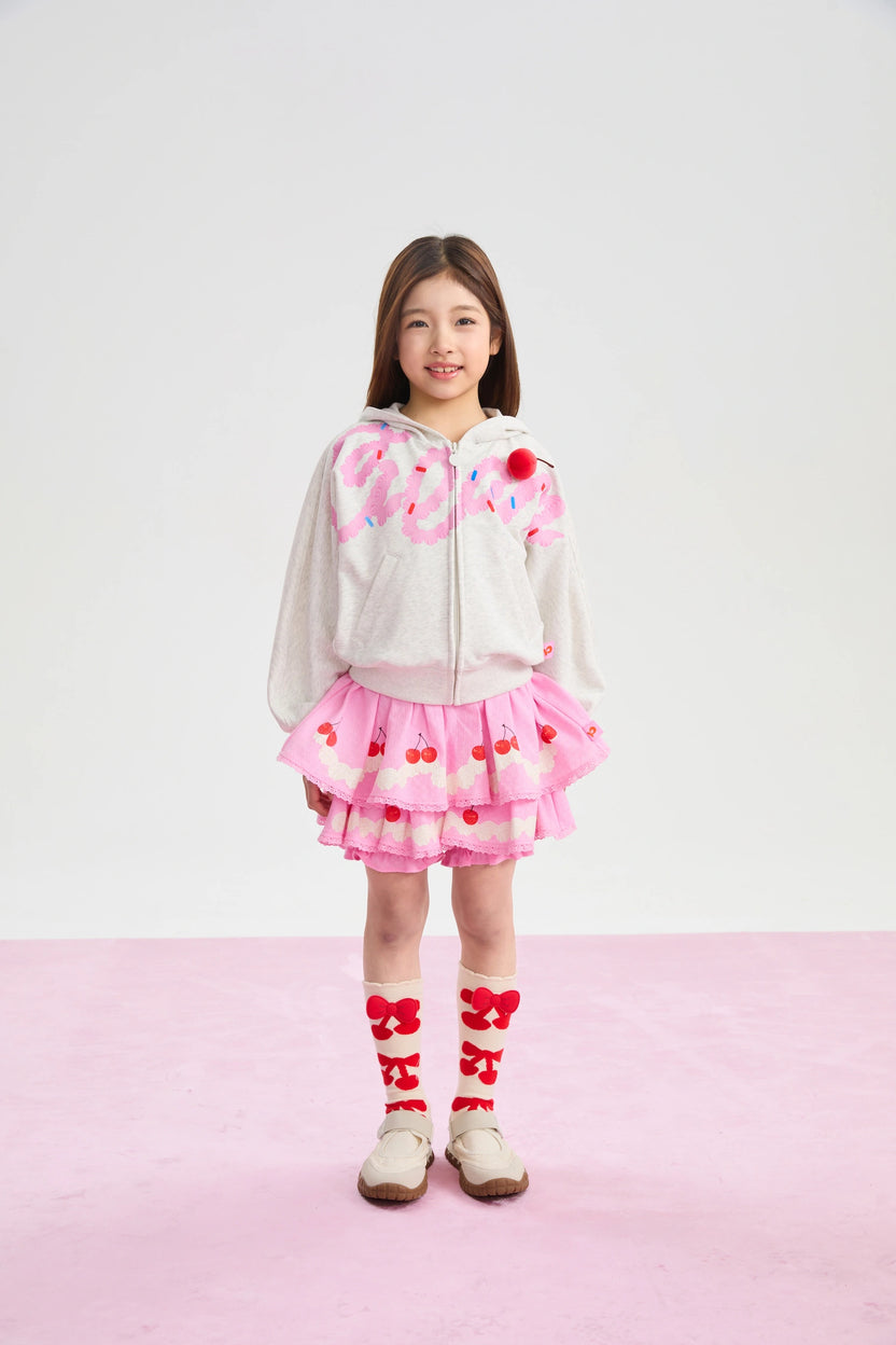 Little Cake Printed Skort by Poco Blush, image 3