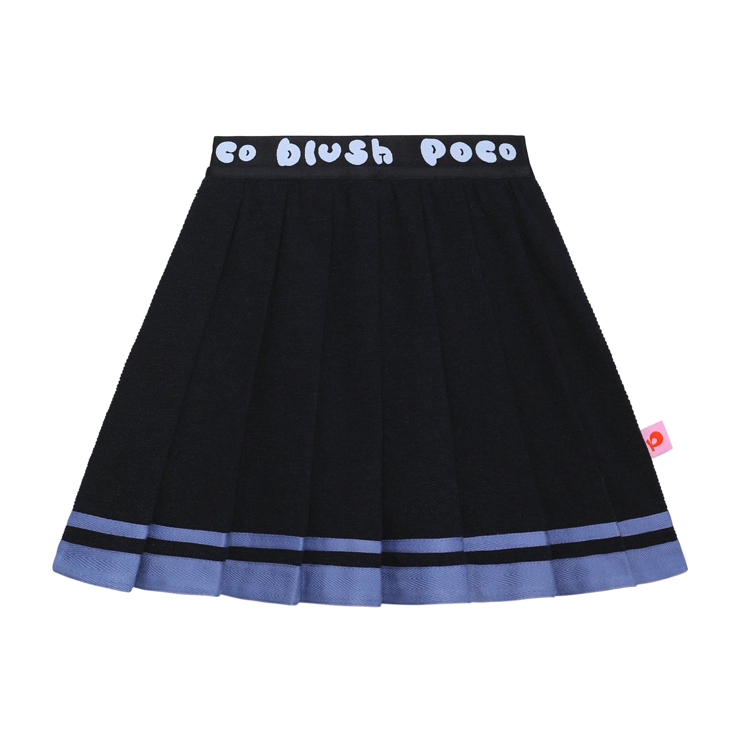 Poco Blush Sailor Pleated Skort Navy